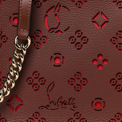 Christian Louboutin Calfskin Small Radioloubi Biscotto Loubi 7 of 13