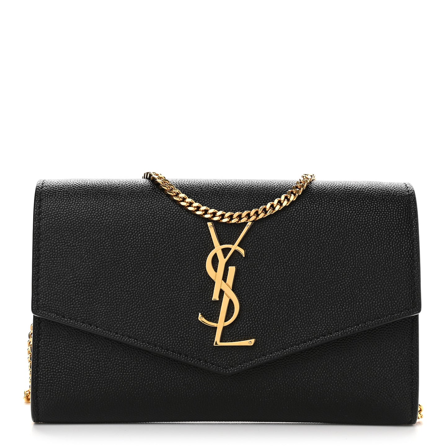 Grain De Poudre Uptown Chain Wallet Black