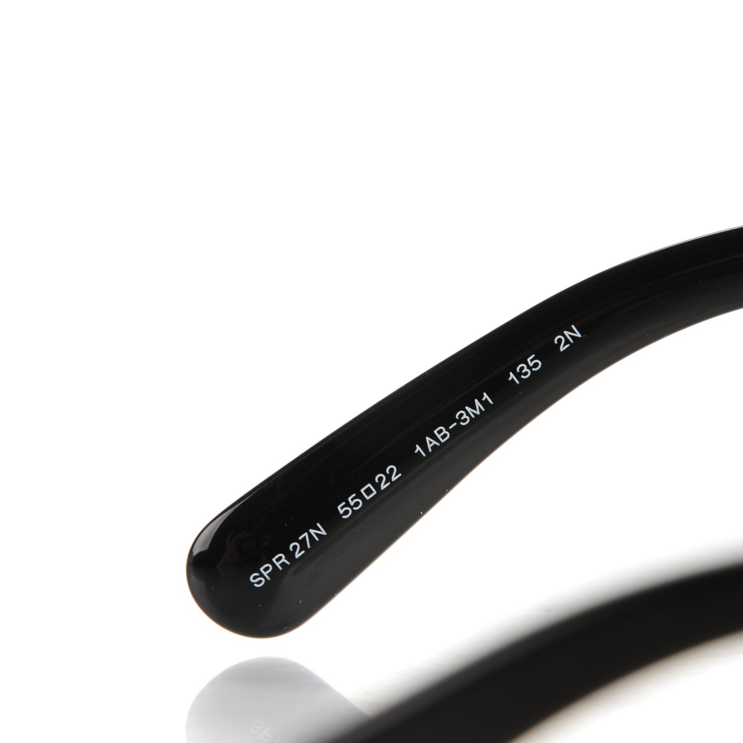 Prada Baroque Sunglasses SPR 27N Black 4 of 4
