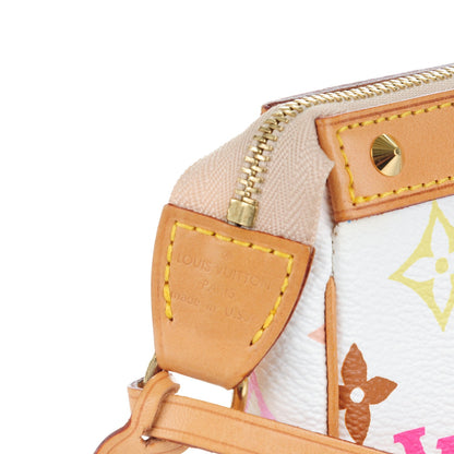 Louis Vuitton Monogram Multicolor Pochette Accessories White 5 of 8
