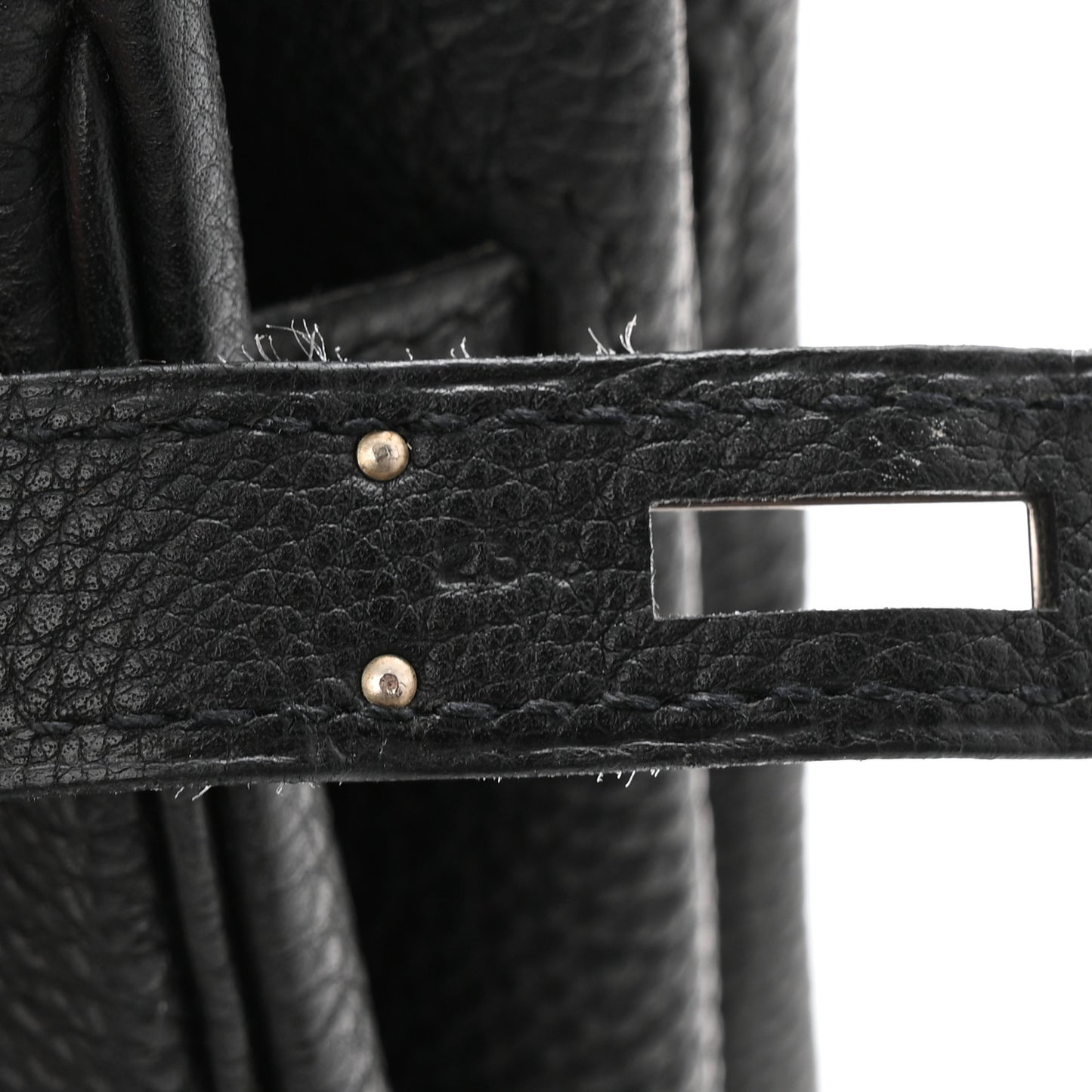 Togo Birkin 30 Black