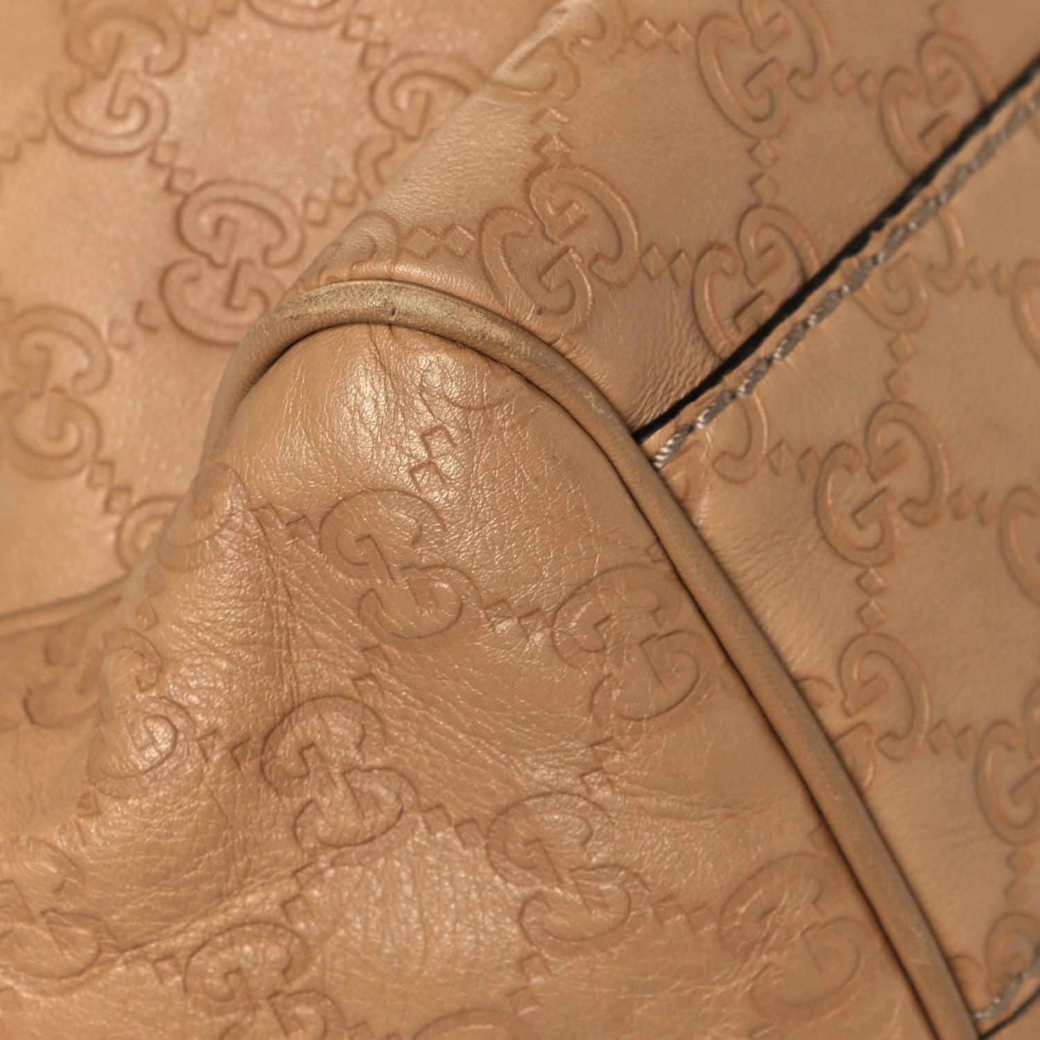 Gucci Guccissima Medium Sukey Tote Beige 12 of 20