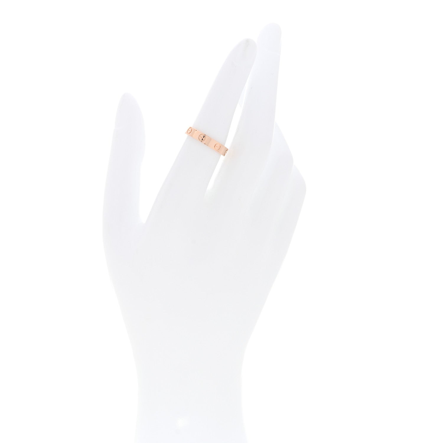 Cartier 18K Pink Gold 3.5mm LOVE Wedding Band Ring 52 6 2 of 4