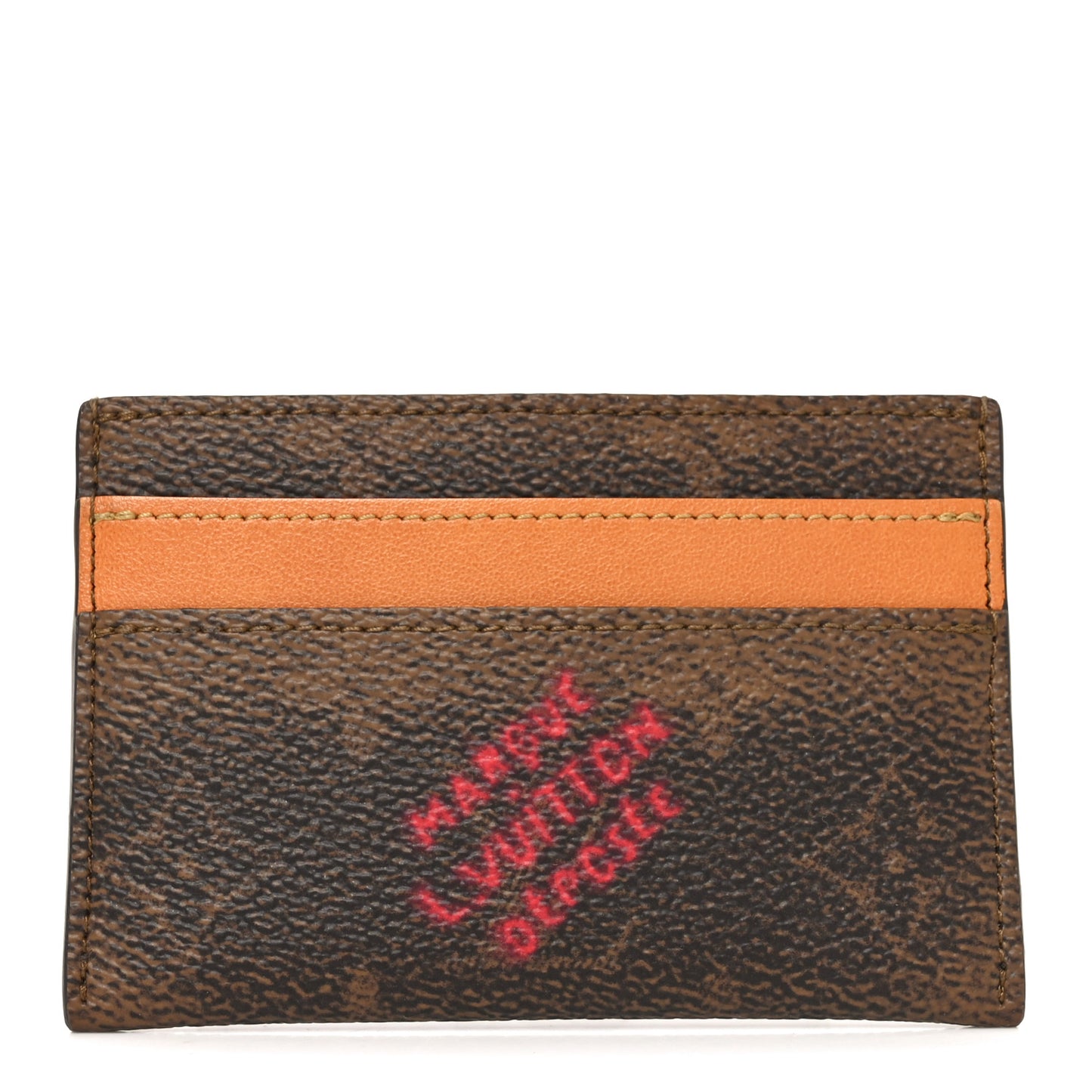 Monogram Dust Double Card Holder