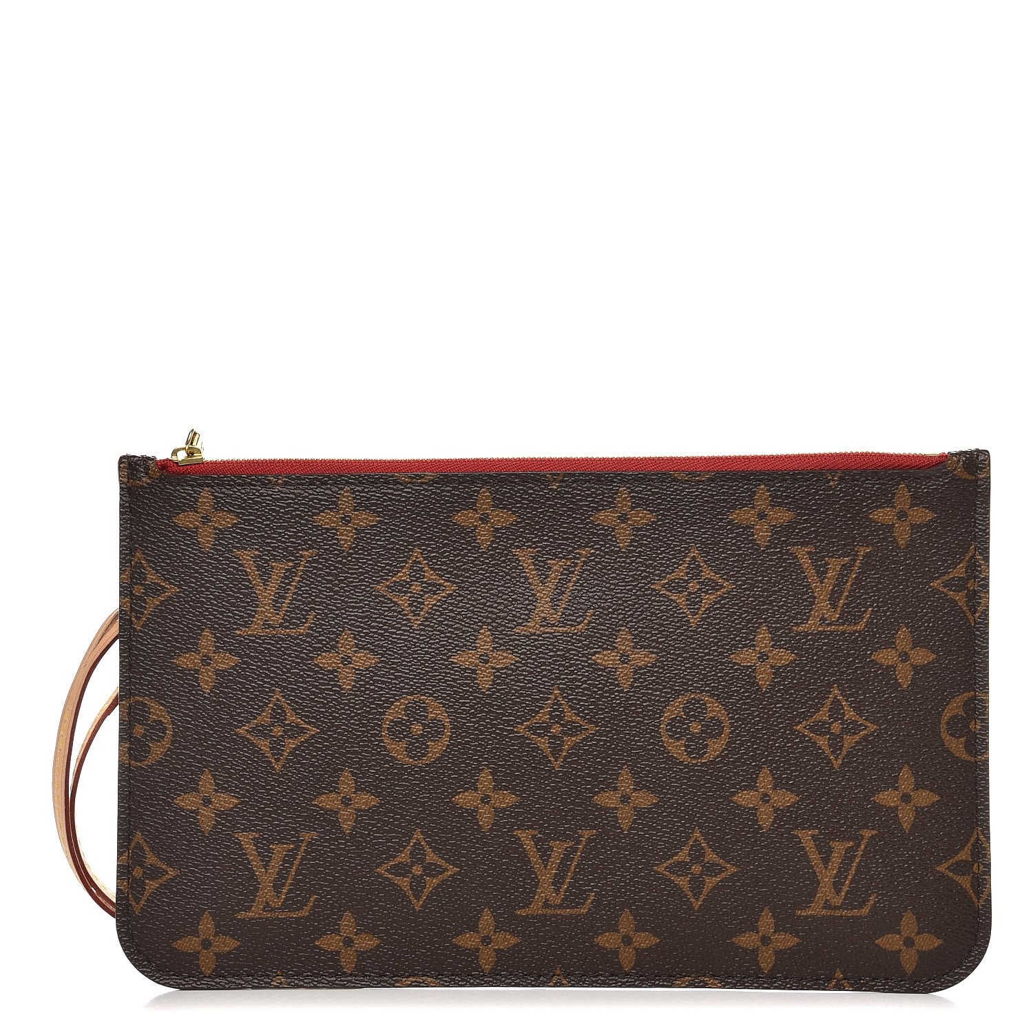 Louis Vuitton Monogram Neverfull MM GM Pochette Cherry 1 of 7