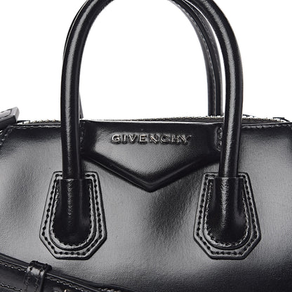 Givenchy Shiny Lord Calfskin Mini Antigona Black 10 of 10