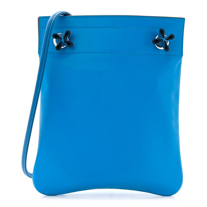 Hermes Milo Lambskin Swift Mini Aline Bleu Zanzibar 1 of 11