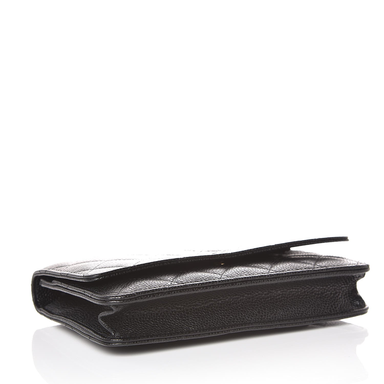 Chanel Caviar Quilted Wallet On Chain WOC Black 4 of 11