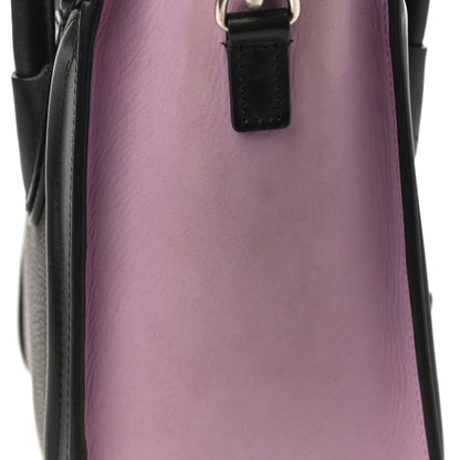 Celine Smooth Drummed Calfskin Tri-color Nano Luggage Anthracite 11 of 11