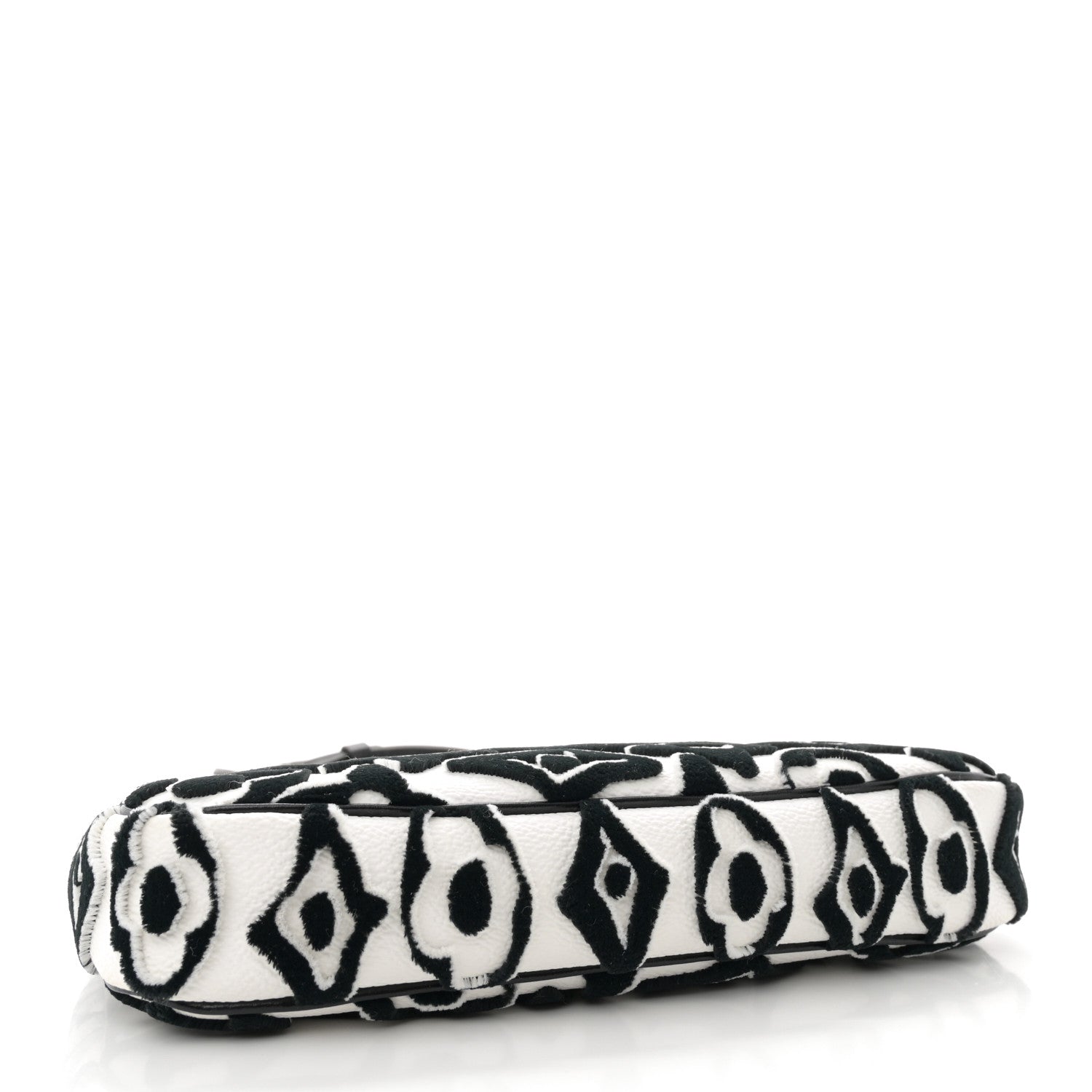 Louis Vuitton X UF Tufted Monogram Pochette Accessories White Black 4 of 11