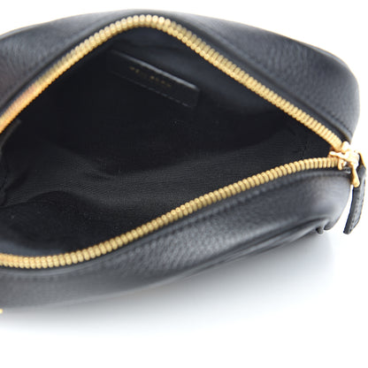 Tom Ford Grained Calfskin Large Cosmetic Pouch Black 5 of 7