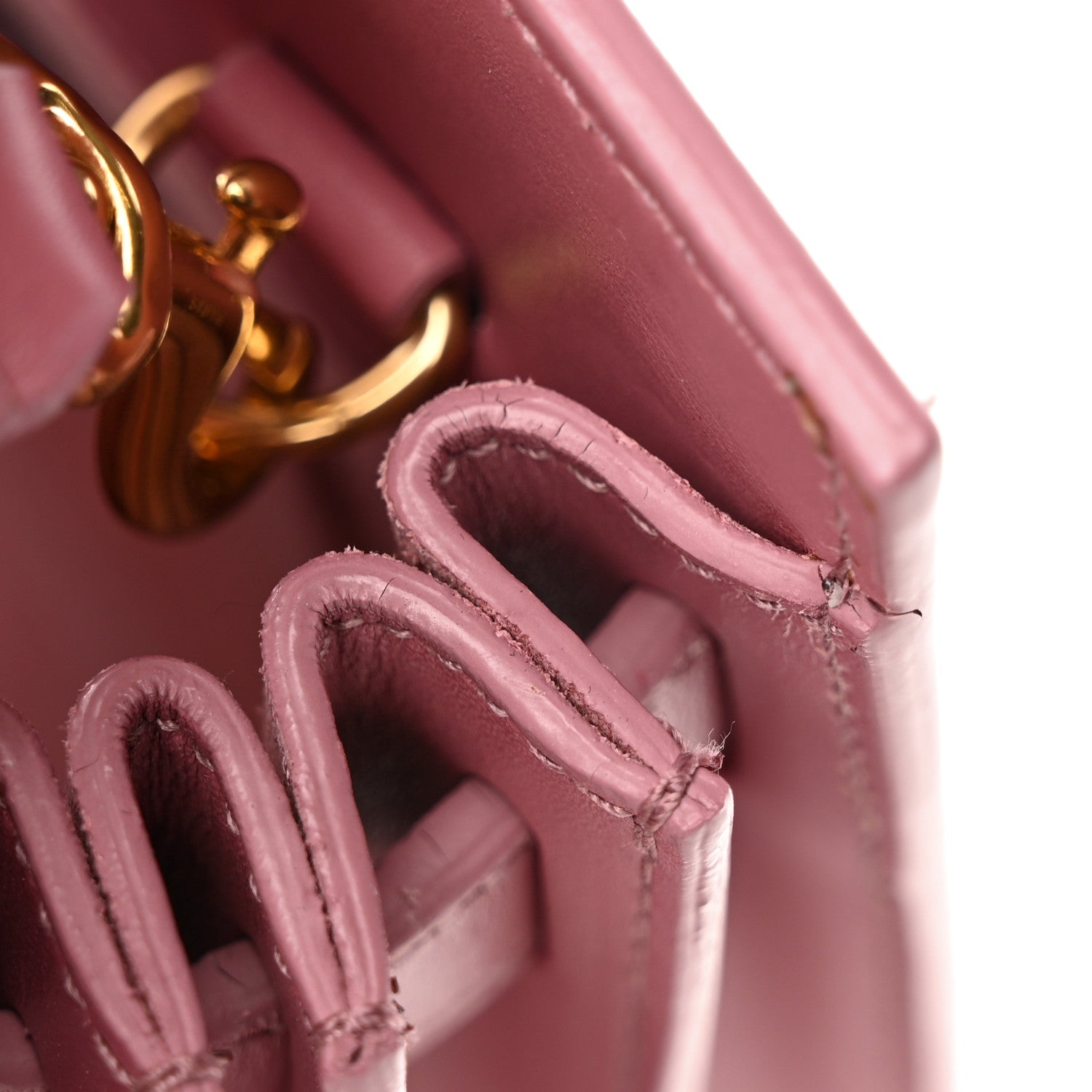 Saint Laurent Calfskin Nano Sac De Jour Rose Dark 13 of 22