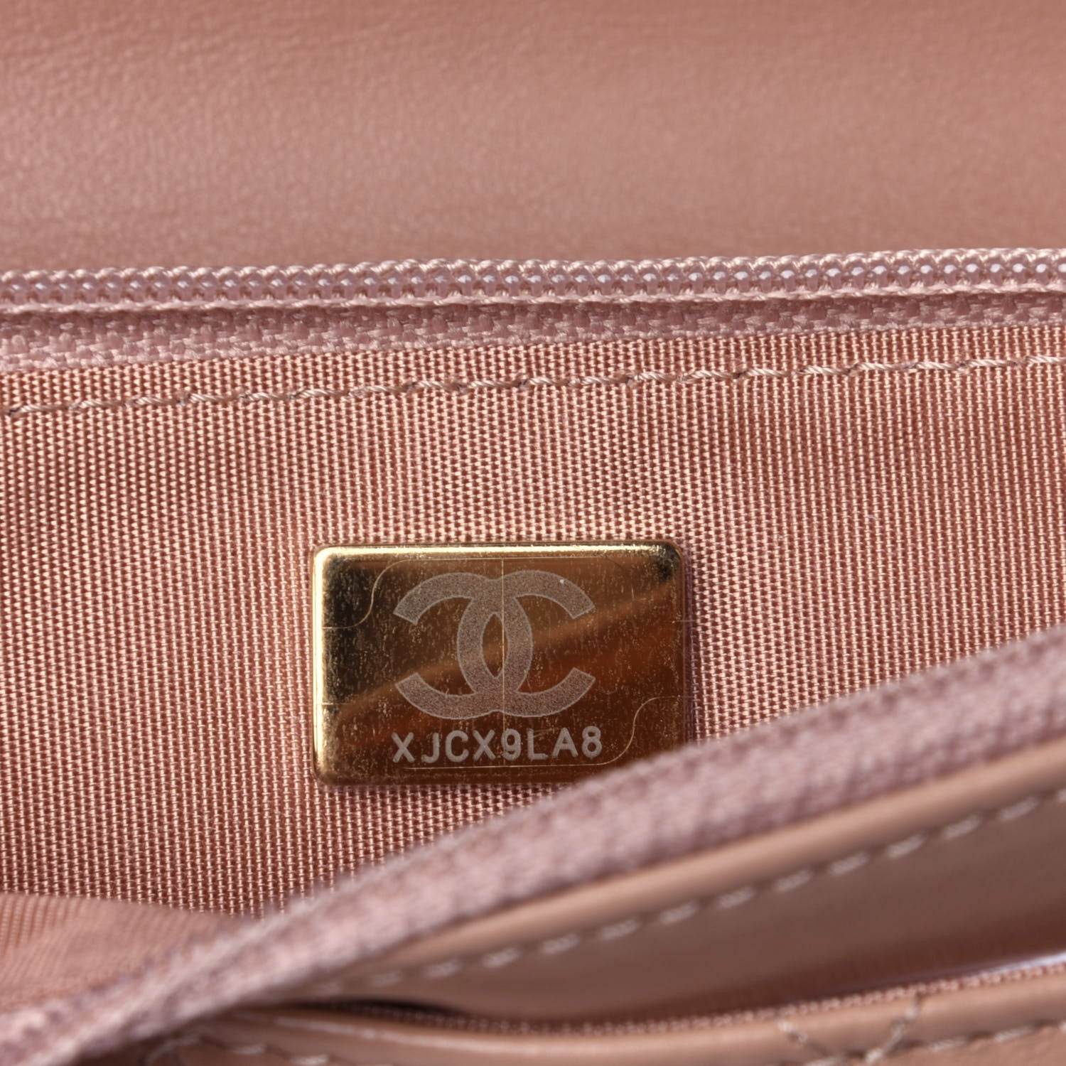 Chanel Calfskin Quilted Perfect Fit Wallet On Chain WOC Beige 9 of 15