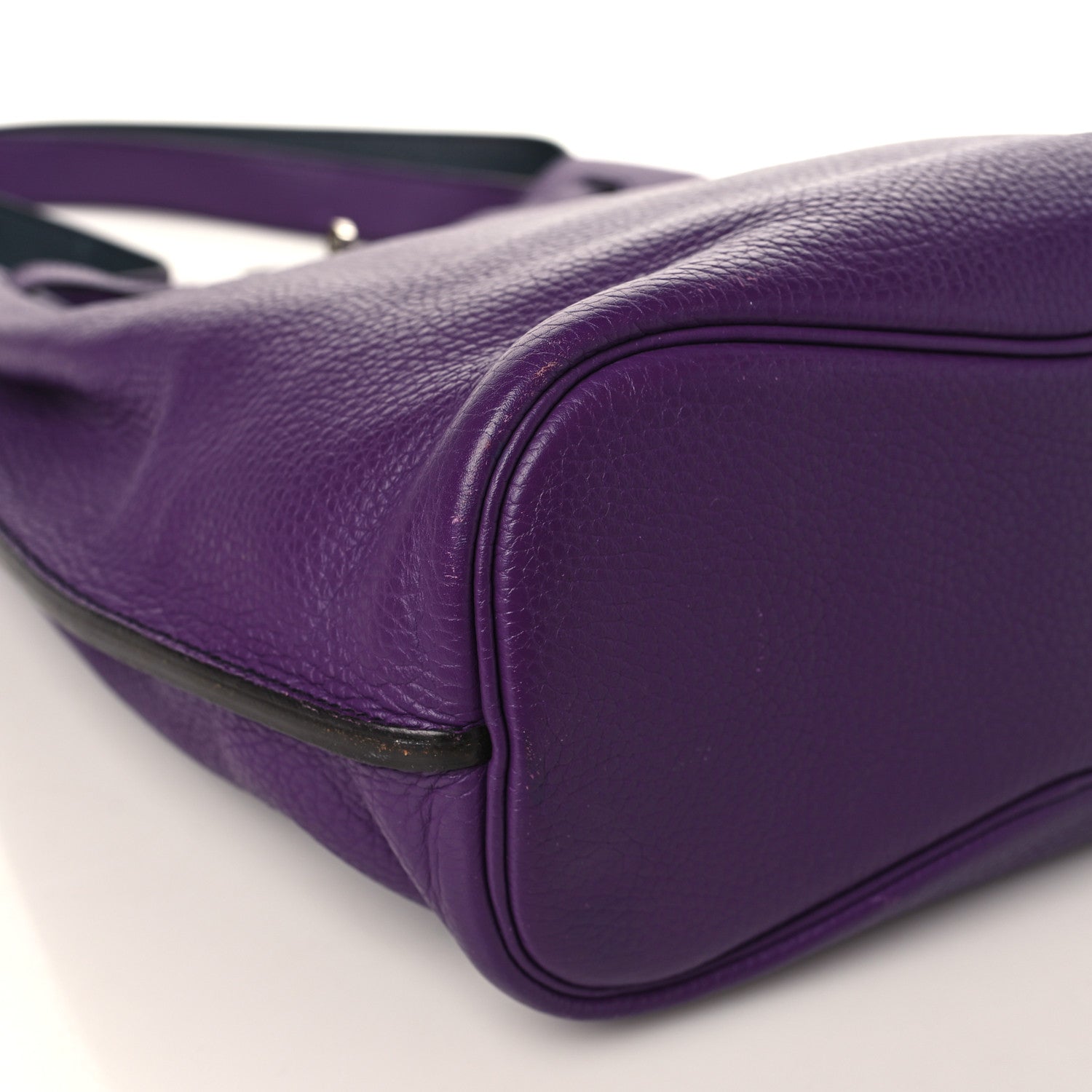 Hermes Taurillon Clemence Eclat So Kelly 26 Ultraviolet Bleu Obscur 8 of 9