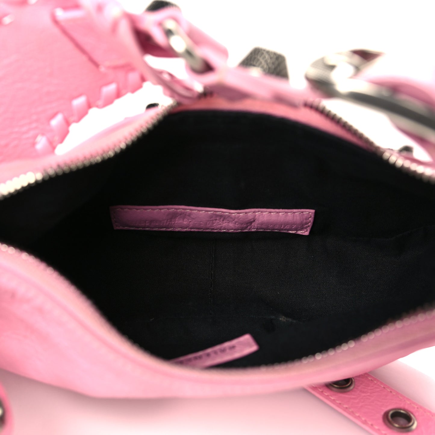 Agneau Arena Le Cagole Shoulder Bag XS Rose