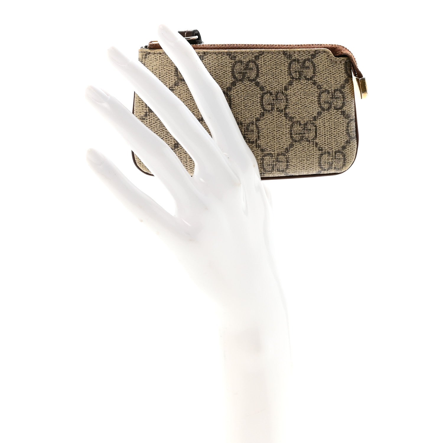 Gucci GG Supreme Monogram Key Case Brown 2 of 8