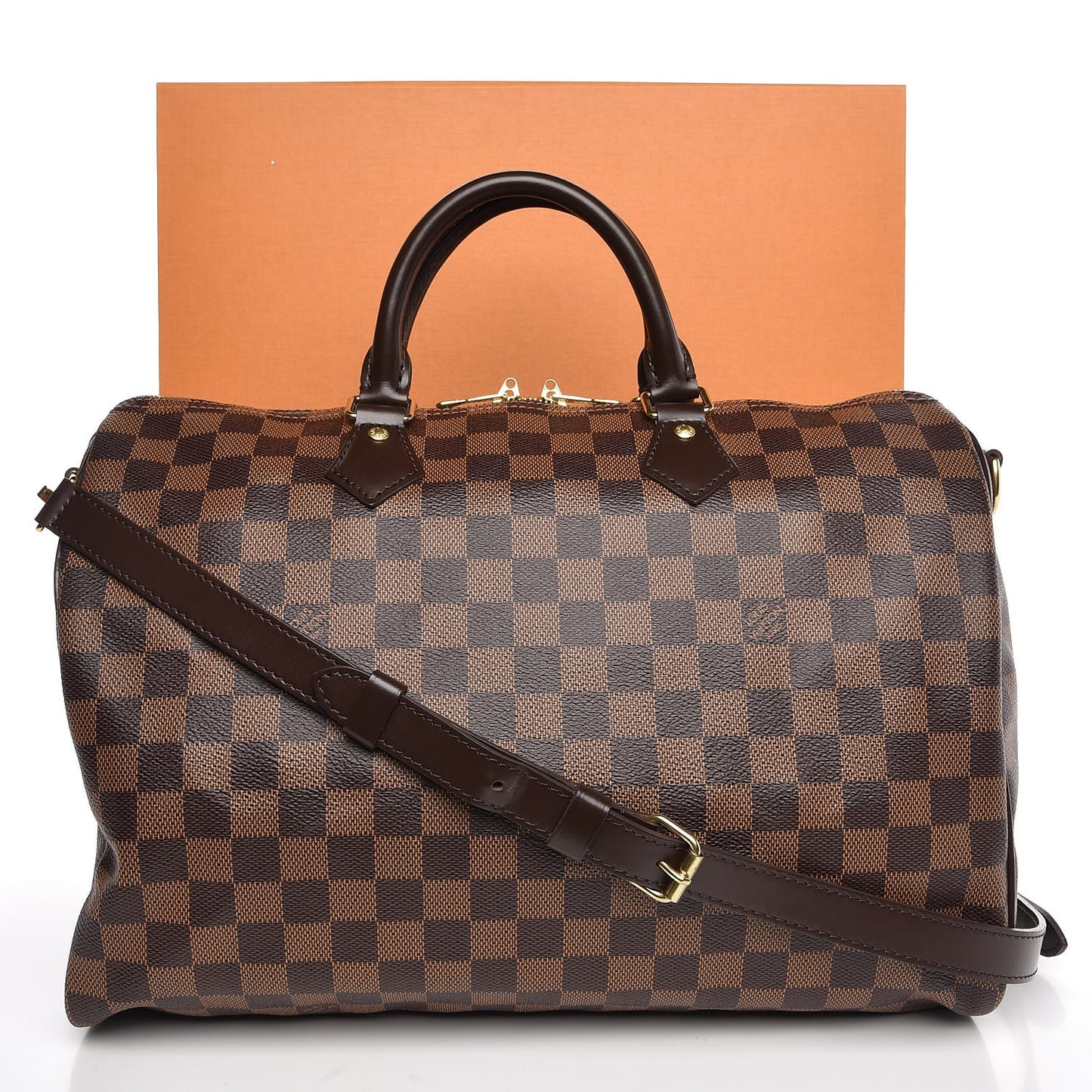 Damier Ebene Speedy Bandouliere 35