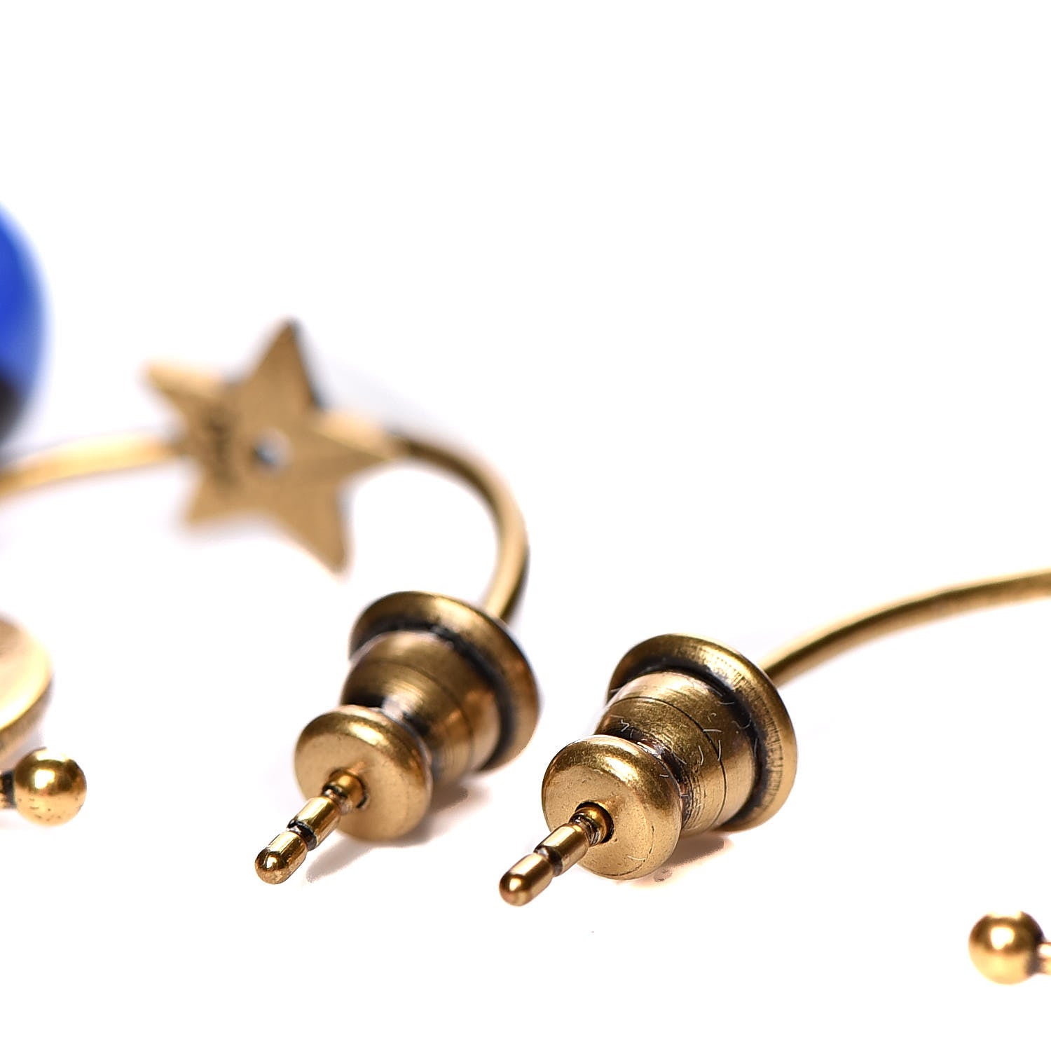 Christian Dior Astre Lunaire Tribales Hoop Earrings 3 of 4