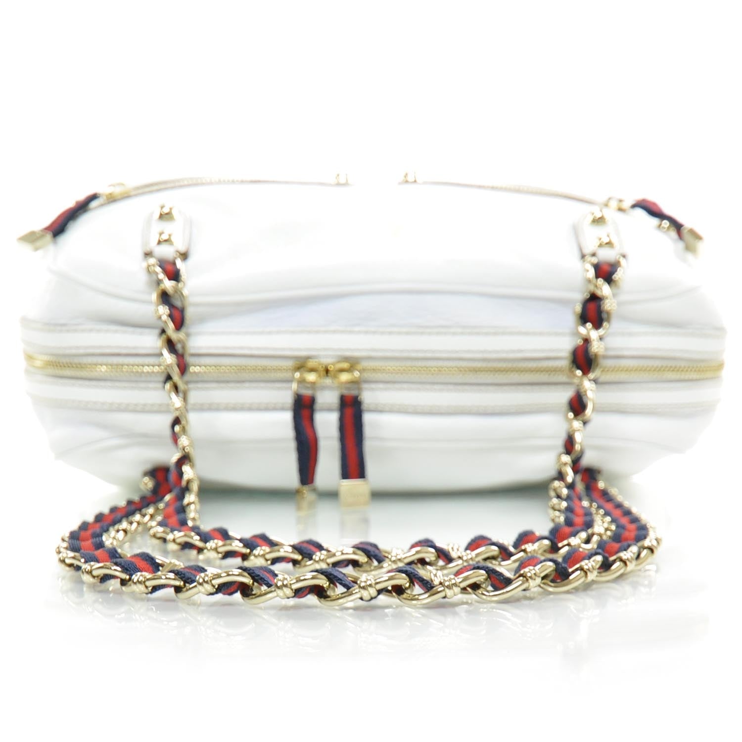 Gucci Leather Capri Bowler White 5 of 8