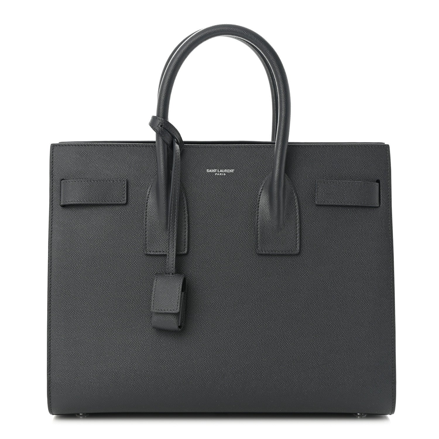 Saint Laurent Grain De Poudre Small Sac De Jour Dark Smog 1 of 9
