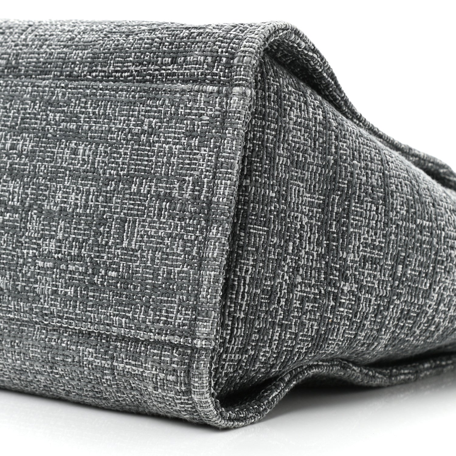 Chanel Canvas Medium Deauville Tote Charcoal 10 of 11