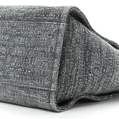 Chanel Canvas Medium Deauville Tote Charcoal 10 of 11