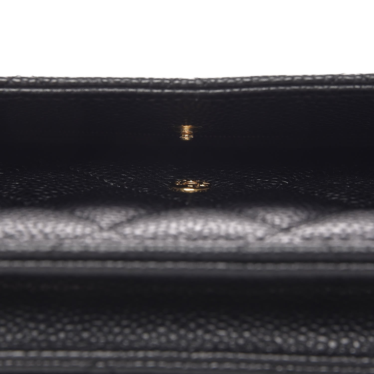 Chanel Caviar Quilted Wallet On Chain WOC Black 10 of 11