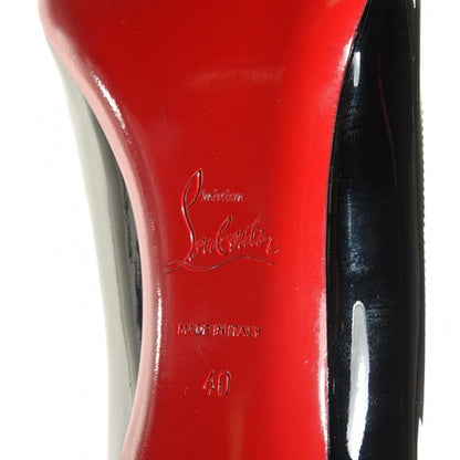Christian Louboutin Patent Simple 70 Pumps 40 Black 6 of 14