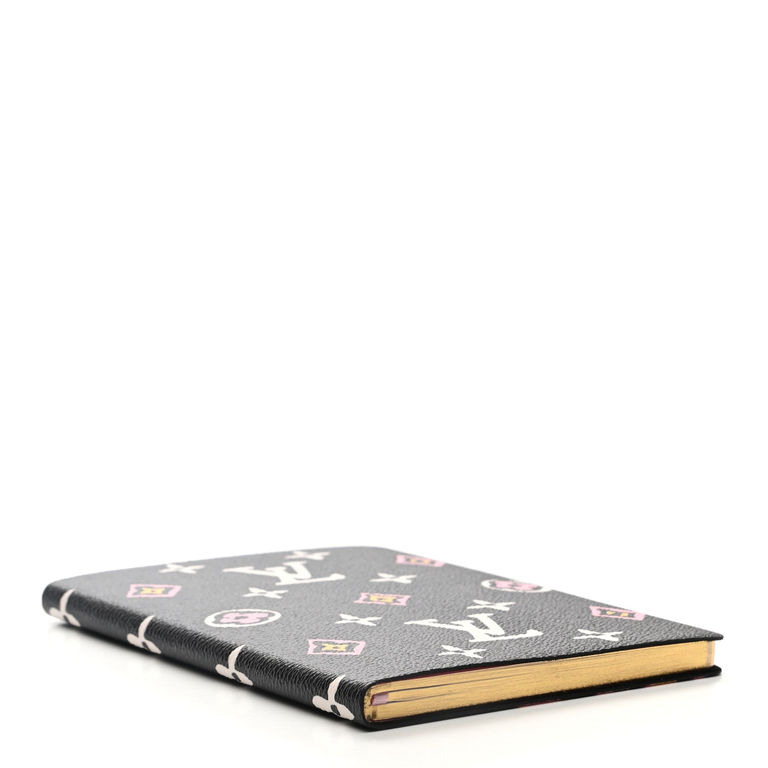Louis Vuitton Monogram Wild At Heart Clemence Notebook Black 4 of 6