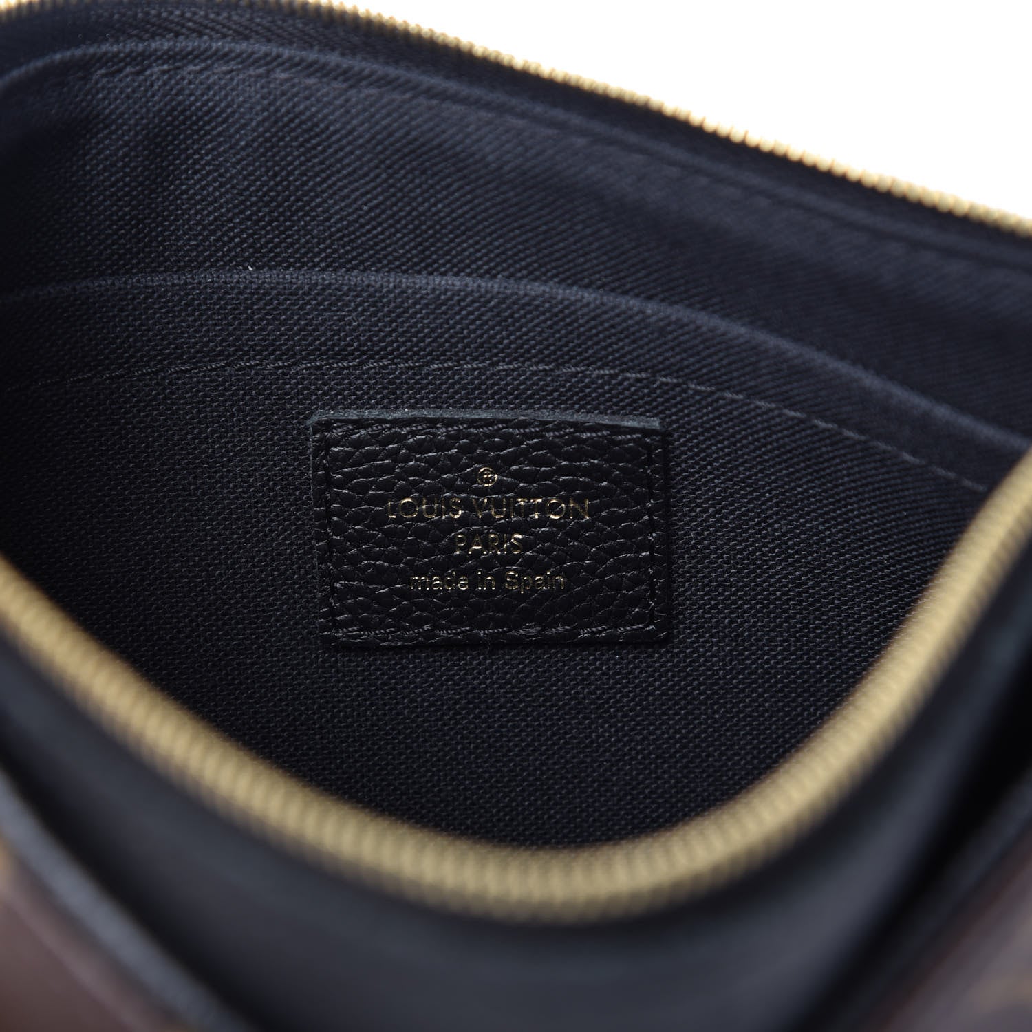 Louis Vuitton Monogram Pallas Clutch Black 8 of 10