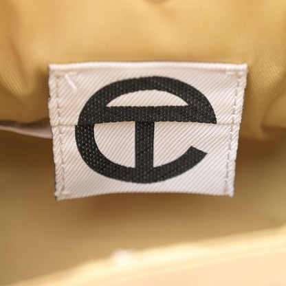 Telfar Vegan Leather Small Shopping Bag Cream 6 of 13