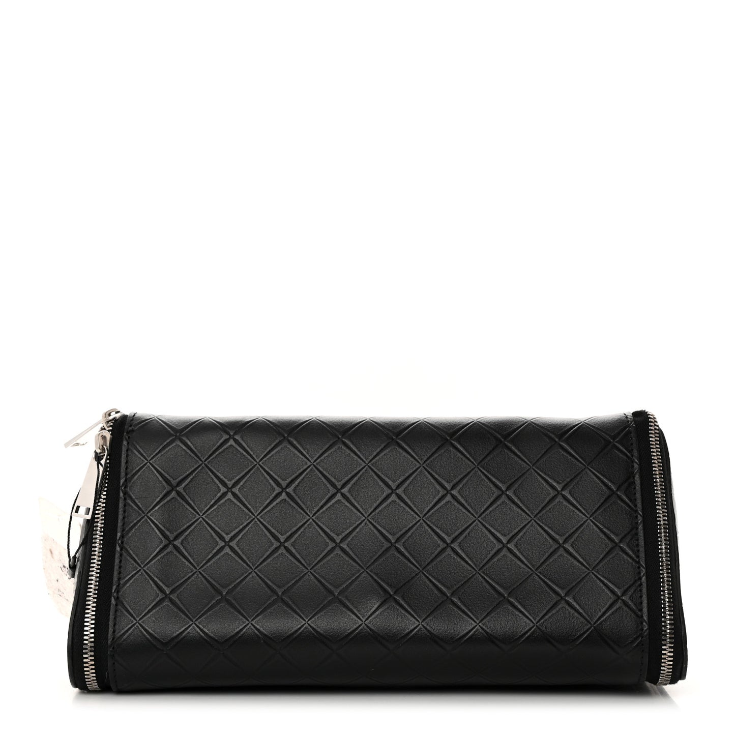 Calfskin Intarsio Toiletry Case Black