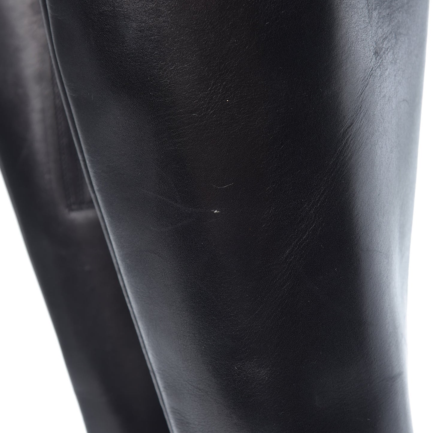 Calfskin Miss Tack Alta 100 Boots 37 Black