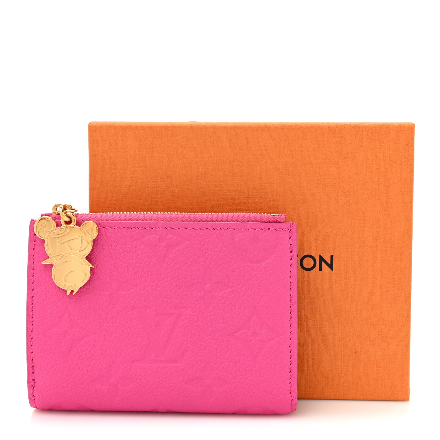 Louis Vuitton X TM Empreinte Monogram Lisa Wallet Kawaii Pink 8 of 8