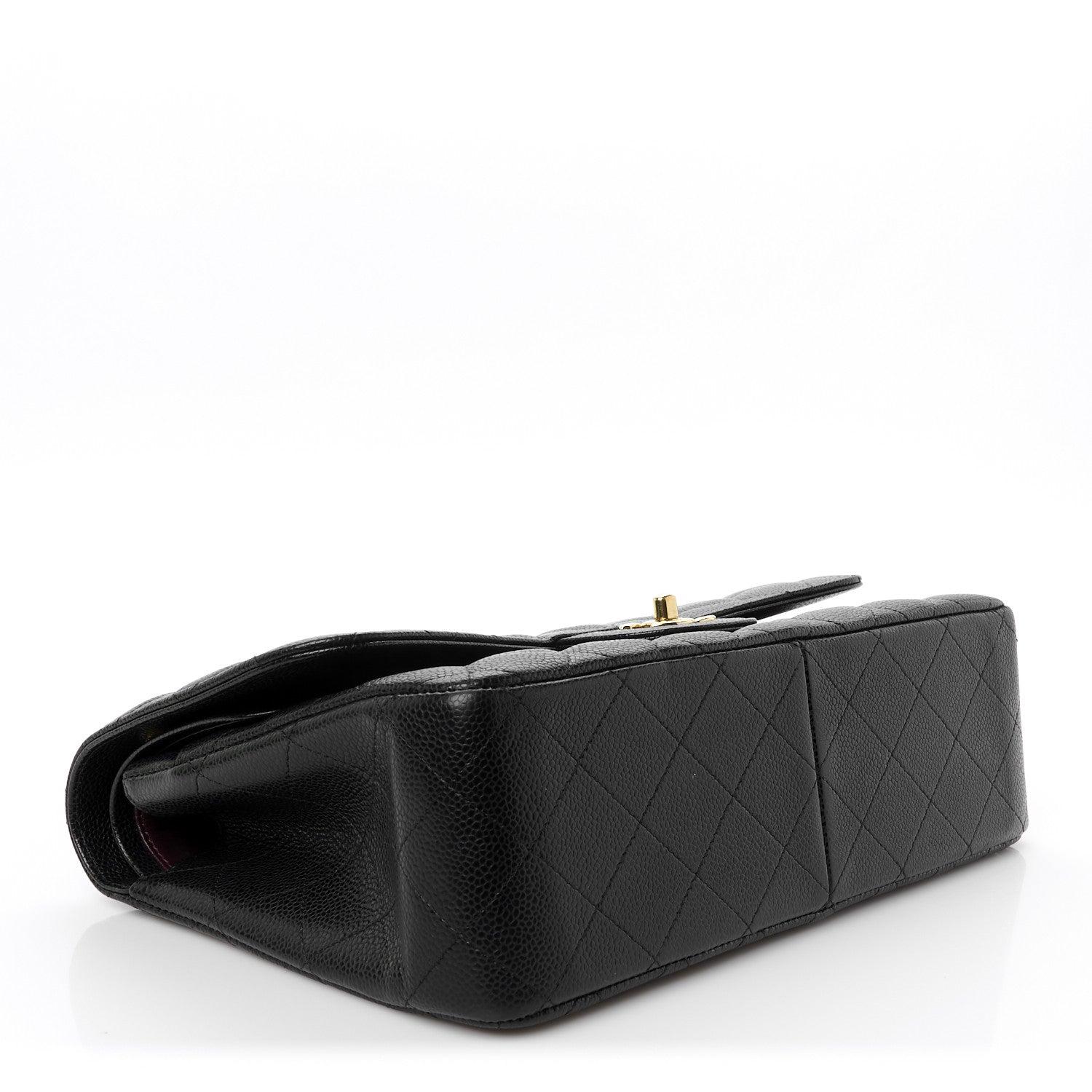 Chanel Caviar Quilted Jumbo Double Flap Black 4 of 11