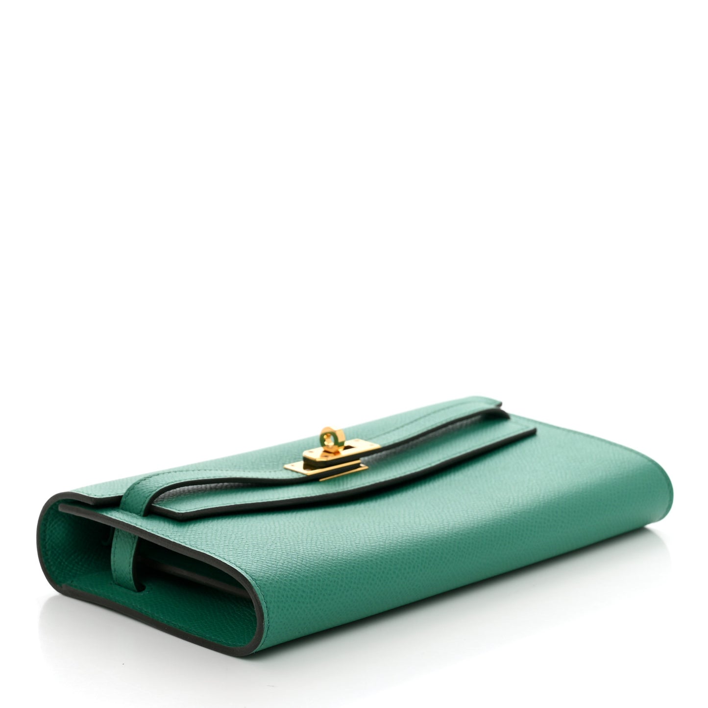 Epsom Kelly Wallet To Go Vert Jade