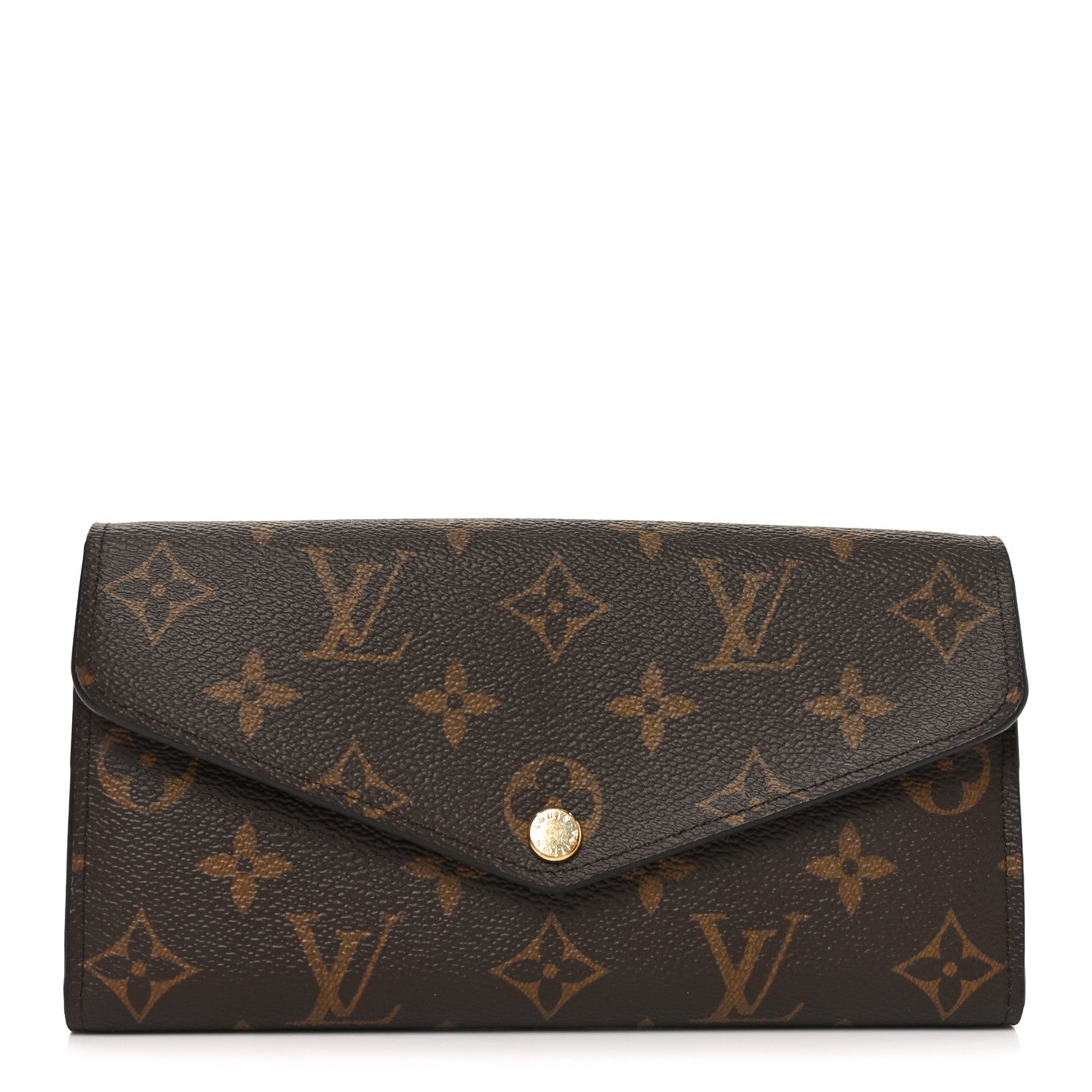 Louis Vuitton Monogram Sarah Wallet NM Coquelicot 1 of 7