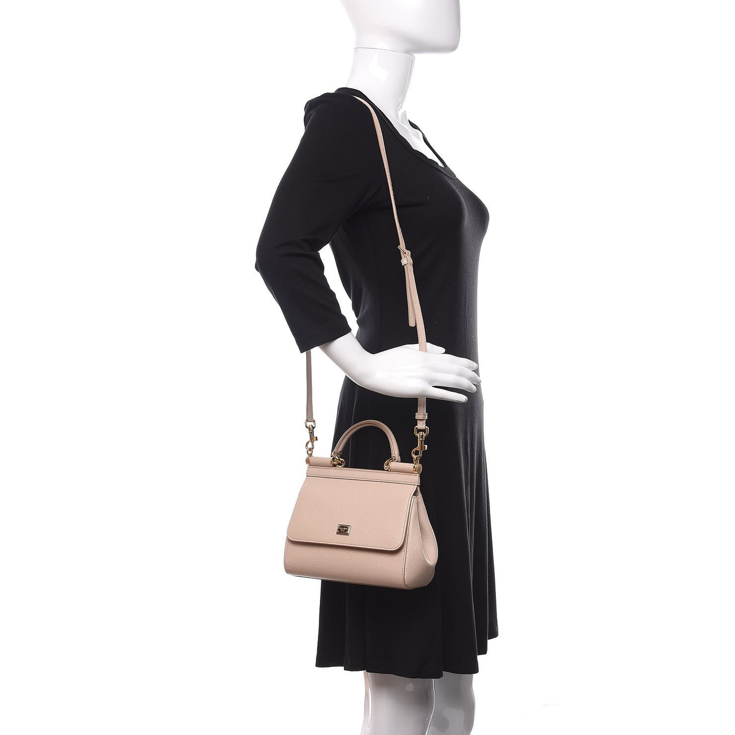 Dauphine Small Miss Sicily Satchel Rosa Carne