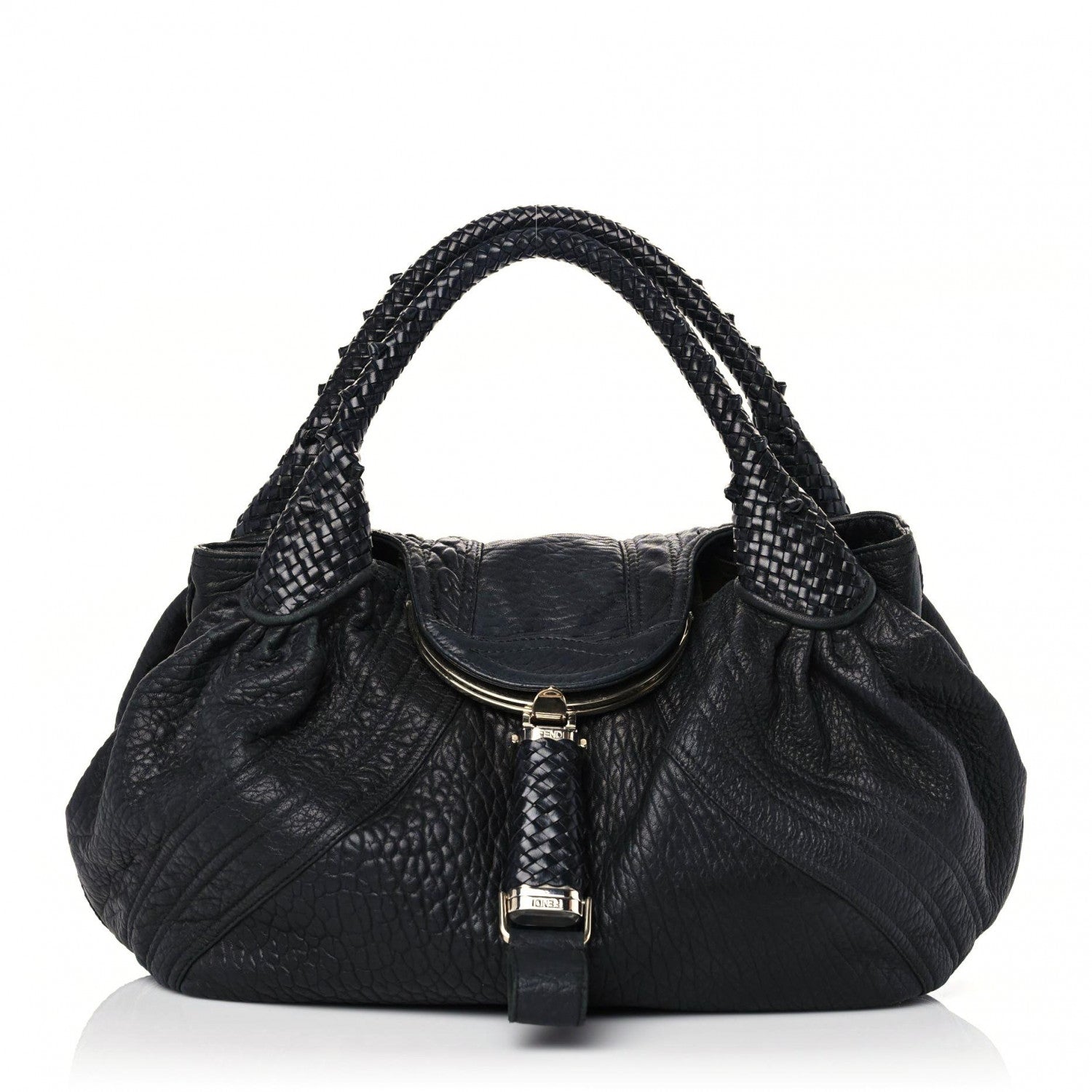 Fendi Nappa Nuvolata Spy Black 1 of 14