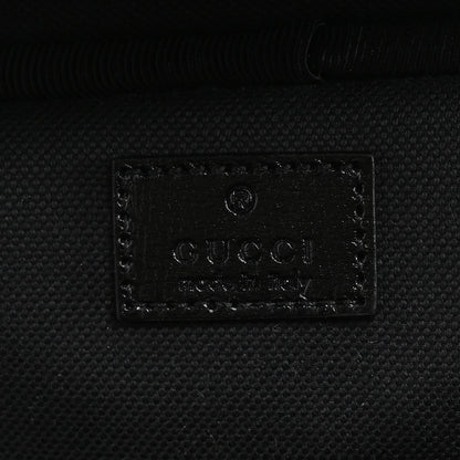 Gucci GG Supreme Monogram Azalea Calfskin Retro Interlocking G Small Savoy Cabin Trolley Black 5 of 9