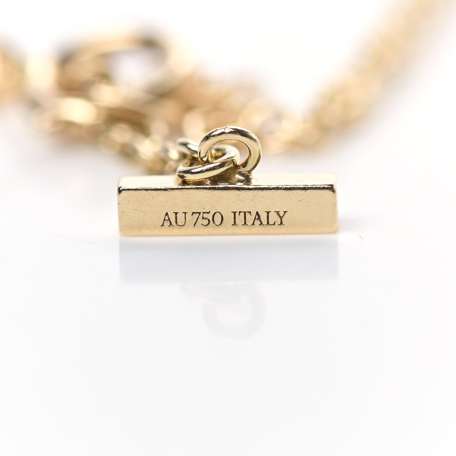 Tiffany 18K Yellow Gold T Smile Bracelet 5 of 5
