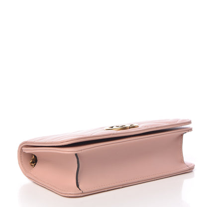 Gucci Calfskin Matelasse GG Marmont Mini Bag Perfect Pink 4 of 10
