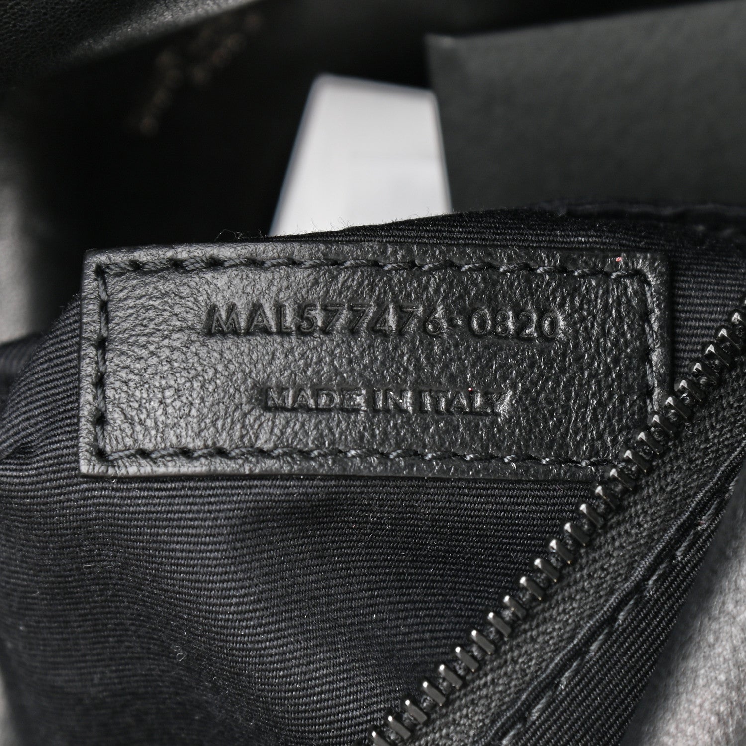 Saint Laurent Lambskin Quilted Small Loulou Puffer Monogram Chain Satchel Black 8 of 11