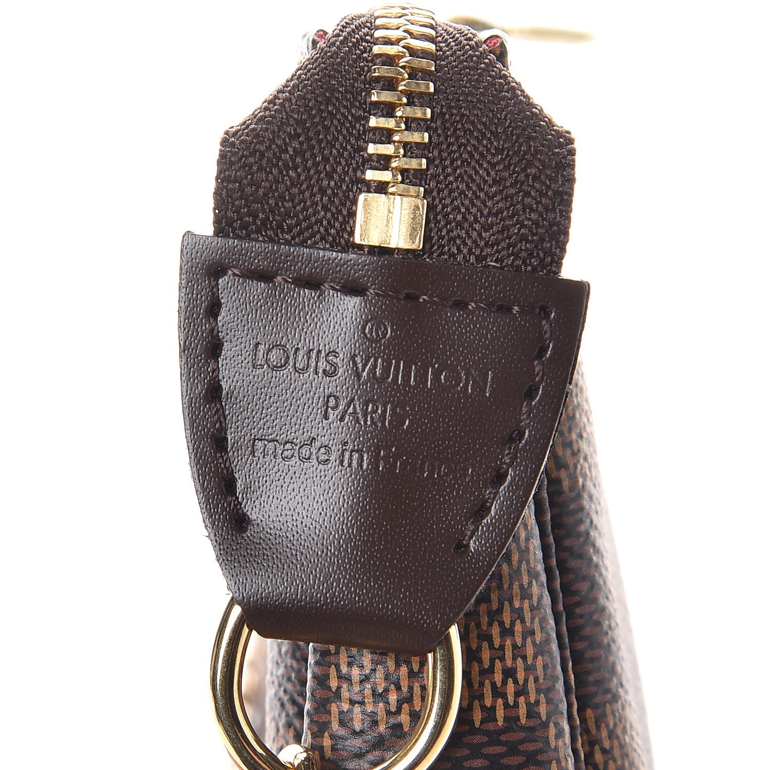 Louis Vuitton Damier Ebene Mini Pochette Accessories 6 of 8