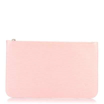 Louis Vuitton Epi Neverfull Pochette MM GM Rose Ballerine 1 of 7