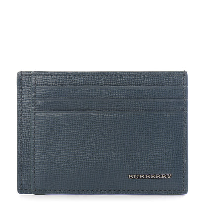 Burberry London Grainy Calfskin Bernie Credit Card Case Blue 1 of 6