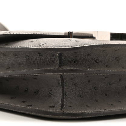 Hermes Ostrich Constance 18 Gris Meyer 9 of 11