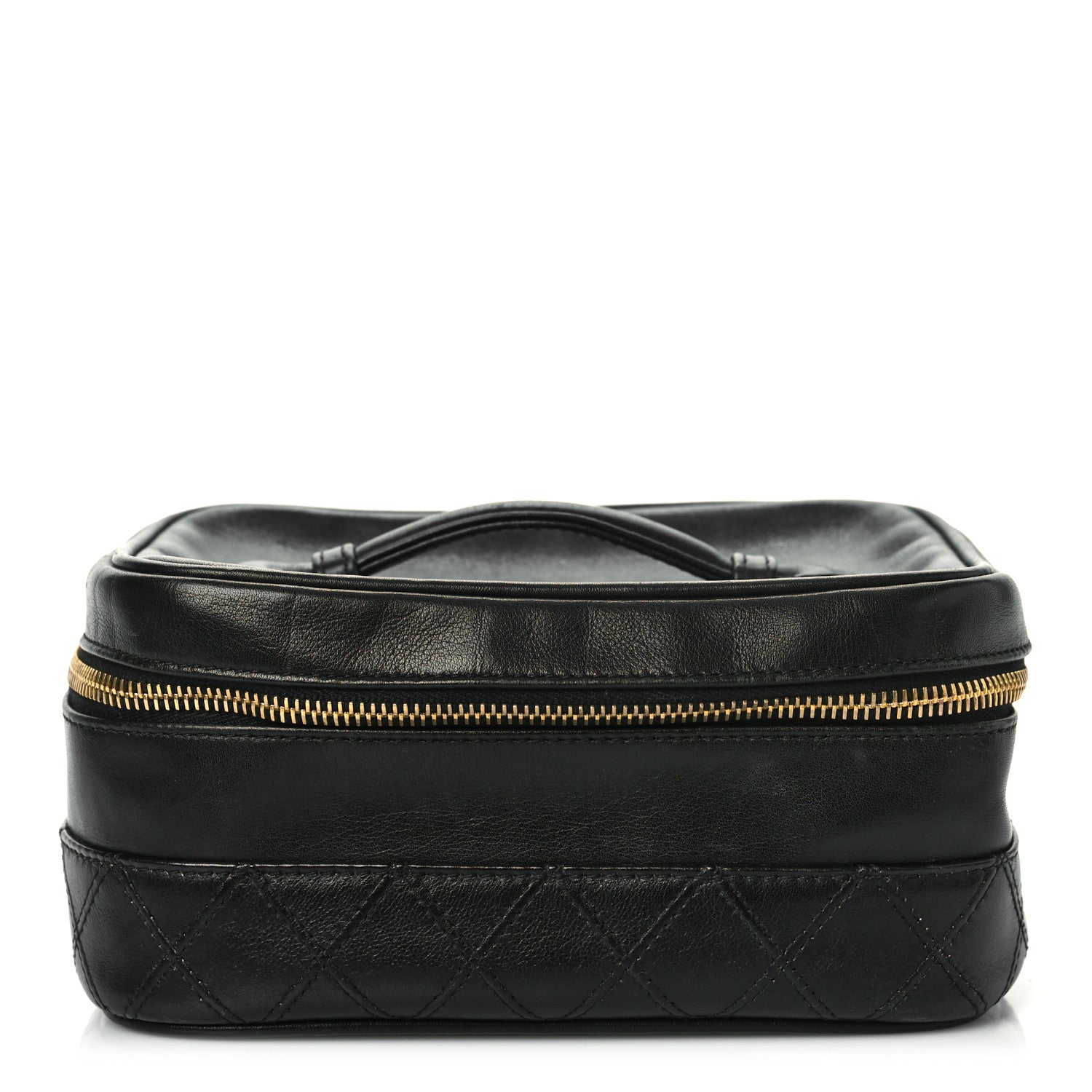 Chanel Lambskin Vanity Cosmetic Case Black 1 of 11