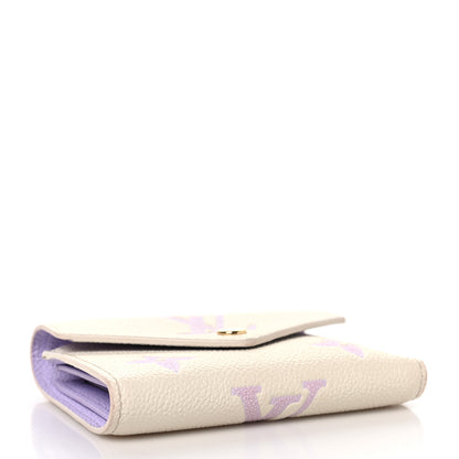 Louis Vuitton Empreinte Monogram Giant Victorine Wallet Latte Bubble Tea 4 of 9
