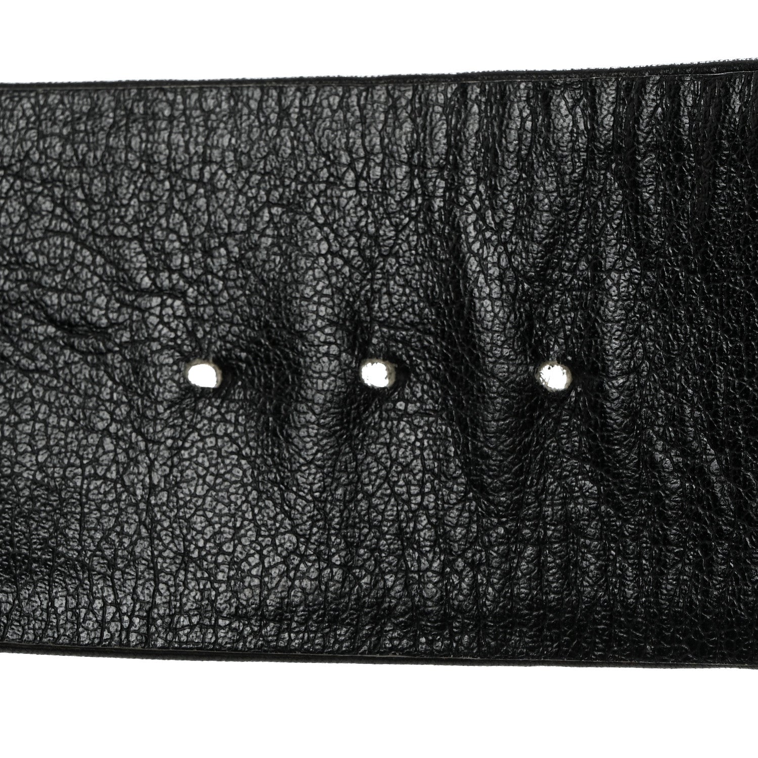Chanel Lambskin CC Medallion Chain Belt 75 30 Black 5 of 5
